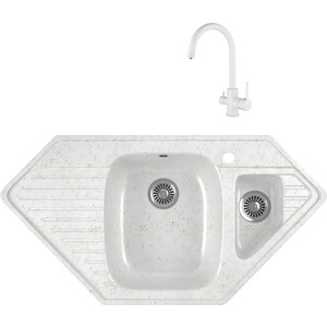 Кухонная мойка и смеситель GreenStone GRS-10K-331 Kaiser Merkur 26744-4 с сифоном, белая, GRS-10K-331 Kaiser Merkur 26744-4 с сифоном, белая
Кухонная мойка и смеситель GreenStone GRS-10K-331 Kaiser Merkur 26744-4 с сифоном, белая, GRS-10K-331 Kaiser Merkur 26744-4 с сифоном, белая