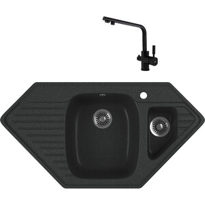 Кухонная мойка и смеситель GreenStone GRS-10K-343 Kaiser Decor 40144-9 с сифоном, антрацит, GRS-10K-343 Kaiser Decor 40144-9 с сифоном, антрацит
Кухонная мойка и смеситель GreenStone GRS-10K-343 Kaiser Decor 40144-9 с сифоном, антрацит, GRS-10K-343 Kaiser Decor 40144-9 с сифоном, антрацит