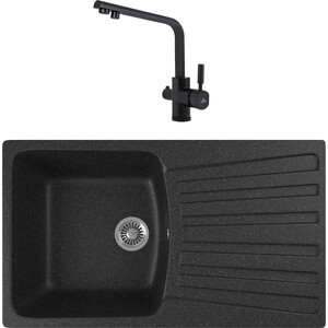Кухонная мойка и смеситель GreenStone GRS-12-308 Kaiser Deco 40144-2 с сифоном, черная, GRS-12-308 Kaiser Deco 40144-2 с сифоном, черная
Кухонная мойка и смеситель GreenStone GRS-12-308 Kaiser Deco 40144-2 с сифоном, черная, GRS-12-308 Kaiser Deco 40144-2 с сифоном, черная