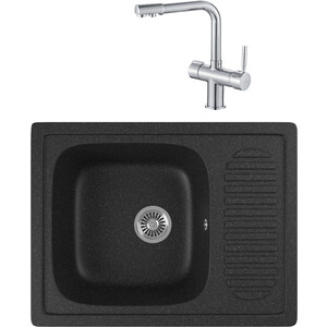 Кухонная мойка и смеситель GreenStone GRS-13-308 Haiba HB70088 с сифоном, черная, GRS-13-308 Haiba HB70088 с сифоном, черная
Кухонная мойка и смеситель GreenStone GRS-13-308 Haiba HB70088 с сифоном, черная, GRS-13-308 Haiba HB70088 с сифоном, черная