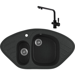 Кухонная мойка и смеситель GreenStone GRS-14-343 Kaiser Decor 40144-9 с сифоном, антрацит, GRS-14-343 Kaiser Decor 40144-9 с сифоном, антрацит
Кухонная мойка и смеситель GreenStone GRS-14-343 Kaiser Decor 40144-9 с сифоном, антрацит, GRS-14-343 Kaiser Decor 40144-9 с сифоном, антрацит
