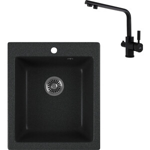 Кухонная мойка и смеситель GreenStone GRS-17-343 Kaiser Decor 40144-9 с сифоном, антрацит, GRS-17-343 Kaiser Decor 40144-9 с сифоном, антрацит
Кухонная мойка и смеситель GreenStone GRS-17-343 Kaiser Decor 40144-9 с сифоном, антрацит, GRS-17-343 Kaiser Decor 40144-9 с сифоном, антрацит