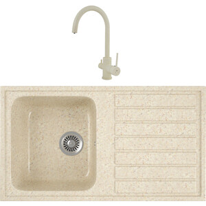 Кухонная мойка и смеситель GreenStone GRS-20-328 Kaiser Merkur R 26744-11 с сифоном, бежевая, GRS-20-328 Kaiser Merkur R 26744-11 с сифоном, бежевая
Кухонная мойка и смеситель GreenStone GRS-20-328 Kaiser Merkur R 26744-11 с сифоном, бежевая, GRS-20-328 Kaiser Merkur R 26744-11 с сифоном, бежевая