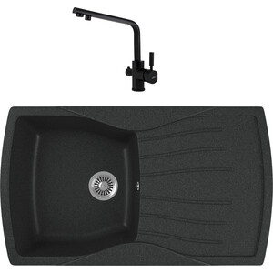 Кухонная мойка и смеситель GreenStone GRS-22-343 Kaiser Decor 40144-9 с сифоном, антрацит, GRS-22-343 Kaiser Decor 40144-9 с сифоном, антрацит
Кухонная мойка и смеситель GreenStone GRS-22-343 Kaiser Decor 40144-9 с сифоном, антрацит, GRS-22-343 Kaiser Decor 40144-9 с сифоном, антрацит