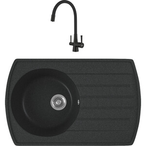 Кухонная мойка и смеситель GreenStone GRS-23-343 Lemark Comfort LM3075BL с сифоном, антрацит, GRS-23-343 Lemark Comfort LM3075BL с сифоном, антрацит
Кухонная мойка и смеситель GreenStone GRS-23-343 Lemark Comfort LM3075BL с сифоном, антрацит, GRS-23-343 Lemark Comfort LM3075BL с сифоном, антрацит