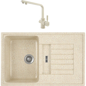 Кухонная мойка и смеситель GreenStone GRS-24-328 Kaiser Decor 40144-11 с сифоном, бежевая, GRS-24-328 Kaiser Decor 40144-11 с сифоном, бежевая
Кухонная мойка и смеситель GreenStone GRS-24-328 Kaiser Decor 40144-11 с сифоном, бежевая, GRS-24-328 Kaiser Decor 40144-11 с сифоном, бежевая