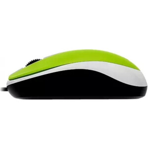 Мышь проводная Genius DX-120, USB, оптическая, разрешение 1000 DPI, 3 кнопки, кабель 1.5m, для правой/левой руки. Цвет: зеленый (31010010404)