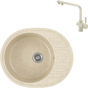 Кухонная мойка и смеситель GreenStone GRS-62-328 Kaiser Decor 40144-11 с сифоном, бежевая, GRS-62-328 Kaiser Decor 40144-11 с сифоном, бежевая
Кухонная мойка и смеситель GreenStone GRS-62-328 Kaiser Decor 40144-11 с сифоном, бежевая, GRS-62-328 Kaiser Decor 40144-11 с сифоном, бежевая