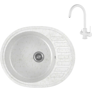 Кухонная мойка и смеситель GreenStone GRS-62-331 Kaiser Merkur 26744-4 с сифоном, белая, GRS-62-331 Kaiser Merkur 26744-4 с сифоном, белая
Кухонная мойка и смеситель GreenStone GRS-62-331 Kaiser Merkur 26744-4 с сифоном, белая, GRS-62-331 Kaiser Merkur 26744-4 с сифоном, белая