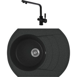 Кухонная мойка и смеситель GreenStone GRS-65-343 Kaiser Decor 40144-9 с сифоном, антрацит, GRS-65-343 Kaiser Decor 40144-9 с сифоном, антрацит
Кухонная мойка и смеситель GreenStone GRS-65-343 Kaiser Decor 40144-9 с сифоном, антрацит, GRS-65-343 Kaiser Decor 40144-9 с сифоном, антрацит