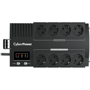 ИБП CyberPower UPS Line-Interactive BS850E NEW 850VA/480W USB (4+4 EURO) (BS850E NEW)