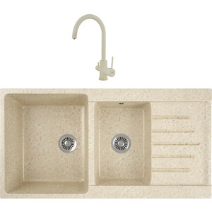 Кухонная мойка и смеситель GreenStone GRS-98k-328 Kaiser Merkur R 26744-11 с сифоном, бежевая, GRS-98k-328 Kaiser Merkur R 26744-11 с сифоном, бежевая
Кухонная мойка и смеситель GreenStone GRS-98k-328 Kaiser Merkur R 26744-11 с сифоном, бежевая, GRS-98k-328 Kaiser Merkur R 26744-11 с сифоном, бежевая