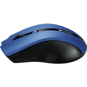 Мышь Canyon MW-5 2.4GHz wireless Optical Mouse with 4 buttons, DPI 800/1200/1600, Blue, 122*69*40mm, 0.067kg (CNE-CMSW05BL)