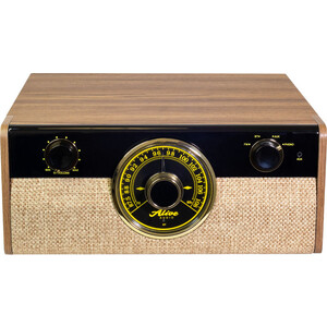 Виниловый проигрыватель Alive Audio FUSION Light Wood c Bluetooth и FM радио Комбайн 4-в-1