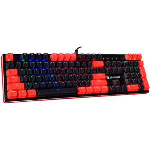 Игровая клавиатура A4Tech Bloody B820N механическая черный/красный USB for gamer LED (B820N ( BLACK + RED))