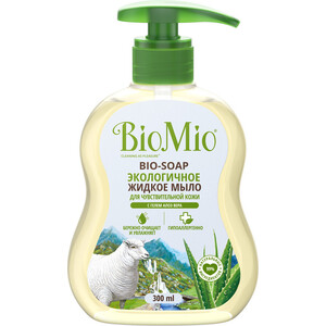 Жидкое мыло BioMio BIO-SOAP с гелем алоэ вера 300мл, BIO-SOAP с гелем алоэ вера 300мл
Жидкое мыло BioMio BIO-SOAP с гелем алоэ вера 300мл, BIO-SOAP с гелем алоэ вера 300мл