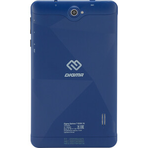 Планшет Digma Optima 7 E200 3G SC7731E (1.3) 4C RAM2Gb ROM16Gb 7" IPS 1024x600 3G Android 11.0 Go темно-синий