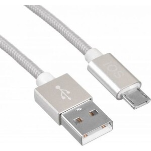 Кабель Buro BHP LGHT+MCR USB (m)-Lightning (m)/micro USB (m) 1м белый