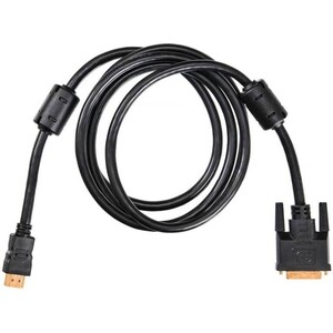 Кабель Buro HDMI-19M-DVI-D-1.8M HDMI (m) DVI-D (m) 1.8м феррит.кольца черный