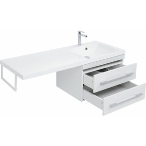 Мебель для ванной Aquanet Нота 120 (58) правая, белая