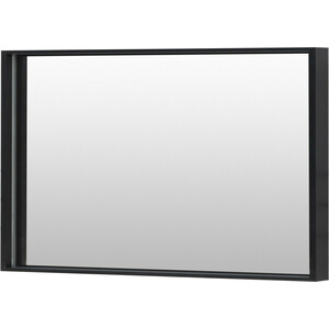 Зеркало De Aqua Алюминиум LED 120х75 с подсветкой, черный (261705)