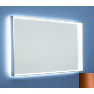 Зеркало De Aqua Алюминиум LED 140х75 с подсветкой, медь (261713)