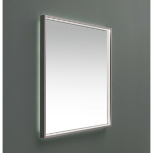 Зеркало De Aqua Алюминиум LED 60х75 с подсветкой, серебро (261693)