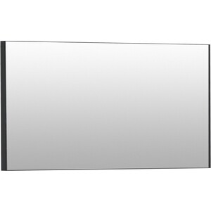 Зеркало De Aqua Сильвер 140х75 с подсветкой, черный (261676, 261792)