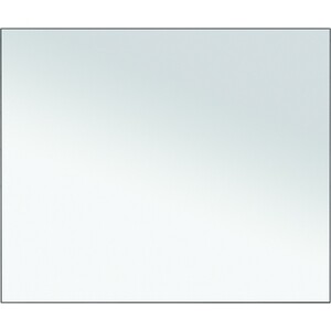 Зеркало De Aqua Сильвер 90х75 черный (261673)