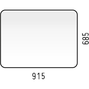 Зеркало Corozo Альбано 92х69 сенсор (SD-00000918)