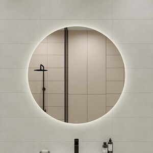 фото Зеркало cersanit eclipse smart 100х100 с подсветкой, датчик движения (64145)