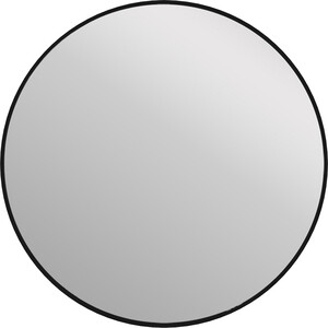 фото Зеркало cersanit eclipse smart 90х90 с подсветкой, датчик движения, черная рамка (64148)