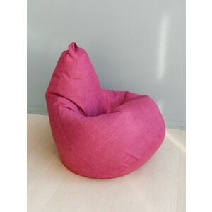 Кресло-мешок DreamBag Груша Розовая Рогожка L 100х70