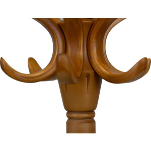 Вешалка напольная Мебелик В 4Н светло-коричневый (П0005497)