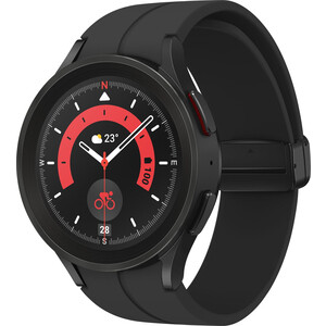 Смарт-часы Samsung Galaxy Watch 5 Pro 45мм 1.4" Super AMOLED черный (SM-R920NZKACIS)