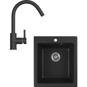 Кухонная мойка и смеситель GreenStone GRS-17-308, GS-003-308 черный, GRS-17-308, GS-003-308 черный
Кухонная мойка и смеситель GreenStone GRS-17-308, GS-003-308 черный, GRS-17-308, GS-003-308 черный