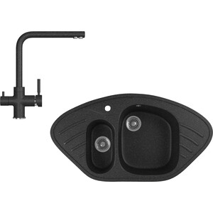 Кухонная мойка и смеситель GreenStone GRS-14-308, GS-005-308 черный, GRS-14-308, GS-005-308 черный
Кухонная мойка и смеситель GreenStone GRS-14-308, GS-005-308 черный, GRS-14-308, GS-005-308 черный
