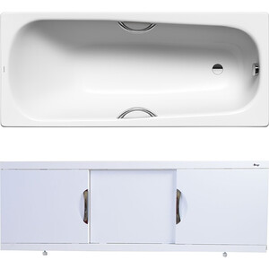 Ванна стальная Kaldewei Saniform Plus Star 332 Antislip, Easy Clean 160x70 с экраном Emmy Валенсия, ножками и ручками, Saniform Plus Star 332 Antislip, Easy Clean 160x70 с экраном Emmy Валенсия, ножками и ручками
Ванна стальная Kaldewei Saniform Plus Star 332 Antislip, Easy Clean 160x70 с экраном Emmy Валенсия, ножками и ручками, Saniform Plus Star 332 Antislip, Easy Clean 160x70 с экраном Emmy Валенсия, ножками и ручками