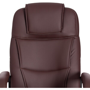 фото Кресло tetchair кресло bergamo (22) кож/зам, коричневый, 36-36