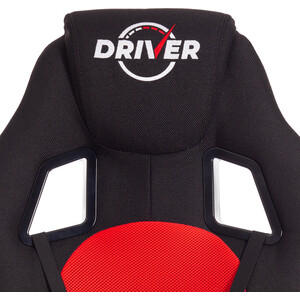 Кресло TetChair Driver (22) ткань, черный/красный 2603/TW-08