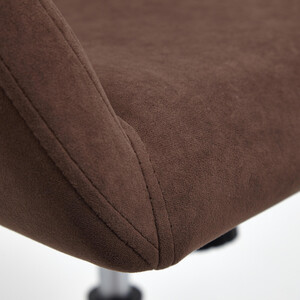Кресло TetChair Modena хром флок, коричневый 6