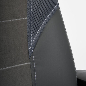 Кресло TetChair Parma флок/ткань, серый 29/TW-12