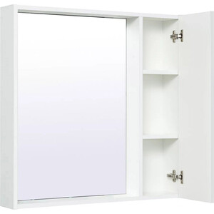 Зеркальный шкаф Runo Манхэттен 65х75 белый (00-00001044)