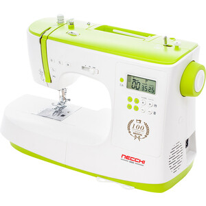 Швейно-вышивальная машина NECCHI 5885 белый/зеленый
