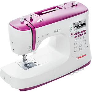 Швейно-вышивальная машина NECCHI 8787 белый/фиолетовый
