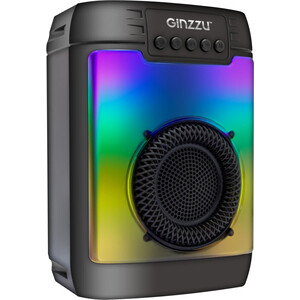 Портативная колонка Ginzzu GM-912B, 16W/TWS/1500mAh/FM/USB/TF/RGB