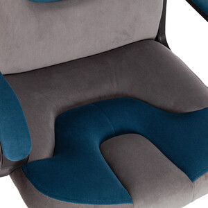 Компьютерное кресло TetChair Кресло NEO 2 (22) флок , серый/синий, 29/32