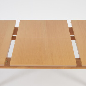 TetChair Стол раскладной Pavillion (Павильон) основание бук, столешница мдф 80x120+40x75 см натуральный