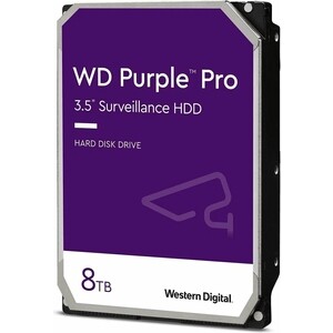 Жесткий диск Western Digital (WD) Purple PRO WD8001PURA 8TB 3.5'' 7200 RPM 256MB SATA-III All Frame AI для систем видеонаблюдения (аналог WD8001PURP), Purple PRO WD8001PURA 8TB 3.5" 7200 RPM 256MB SATA-III All Frame AI для систем видеонаблюдения (аналог W
Жесткий диск Western Digital (WD) Purple PRO WD8001PURA 8TB 3.5'' 7200 RPM 256MB SATA-III All Frame AI для систем видеонаблюдения (аналог WD8001PURP), Purple PRO WD8001PURA 8TB 3.5" 7200 RPM 256MB SATA-III All Frame AI для систем видеонаблюдения (аналог W
