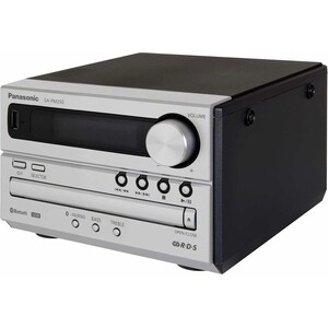 Музыкальный центр Panasonic SC-PM250EC-S серебристый 20Вт CD CDRW FM USB BT